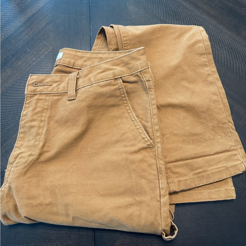 Wms Dickies straight leg pant 6 Tan